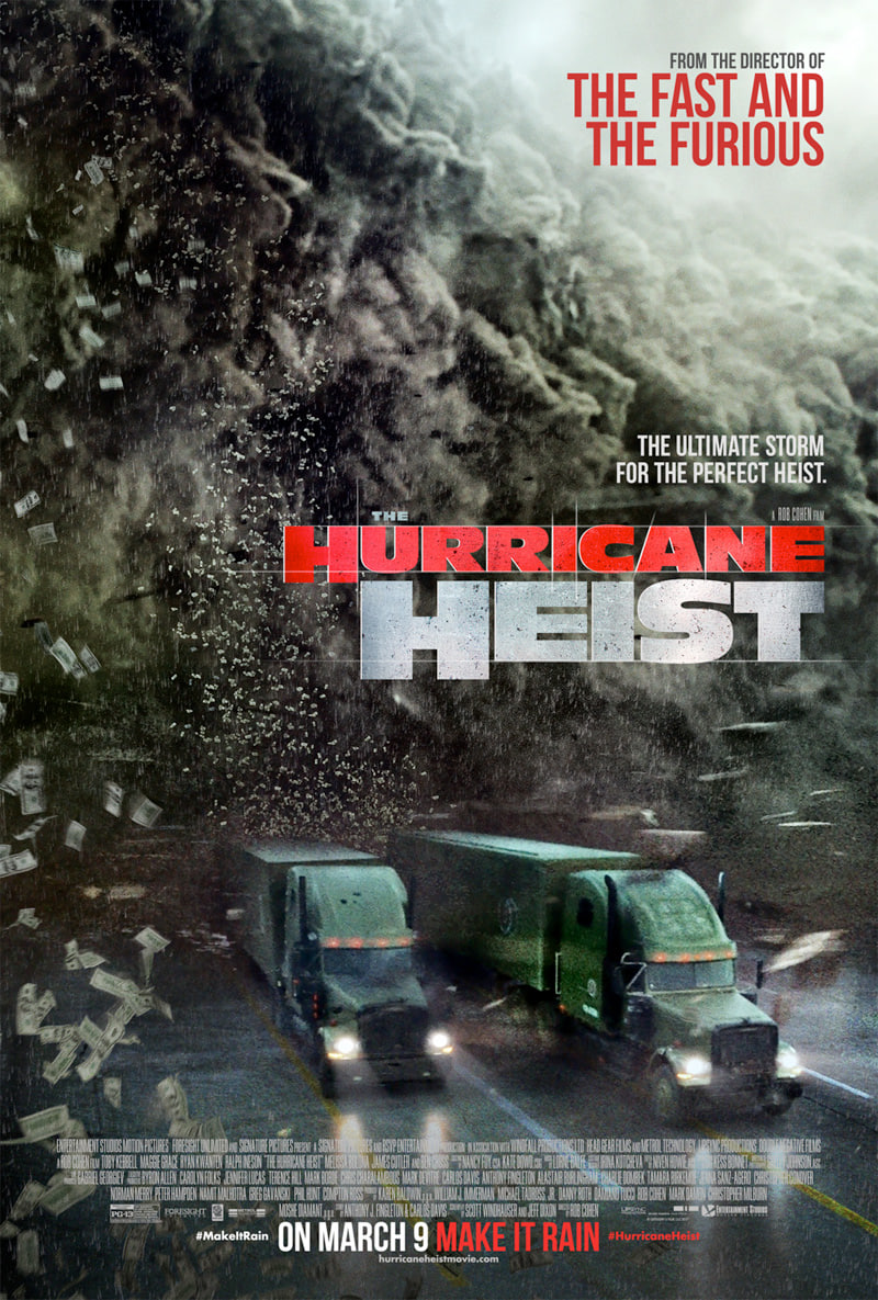 Review Film: The Hurricane Heist (2018)